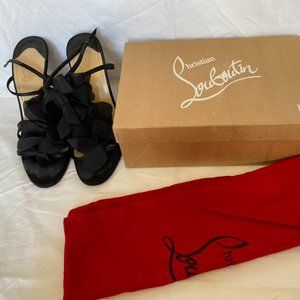 Christian Louboutin Mount Street Crepe Heel